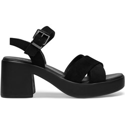 Sandały damskie Lasocki na obcasie eleganckie z klamrą  - zdjęcie produktu