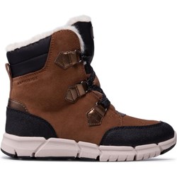 Buty zimowe dziecięce Geox śniegowce sznurowane  - zdjęcie produktu