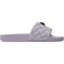 Klapki damskie szare Kurt Geiger bez zapięcia płaskie  - zdjęcie produktu