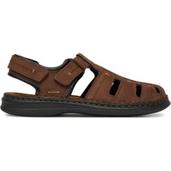 Sandały męskie brązowe Josef Seibel casualowe  - zdjęcie produktu