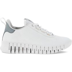 Buty sportowe damskie białe Ecco w stylu casual wiosenne na platformie sznurowane  - zdjęcie produktu