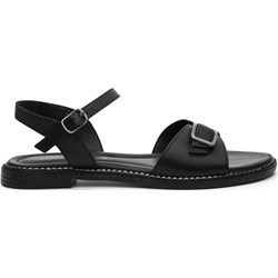 Sandały damskie Lasocki casual płaskie z klamrą na lato  - zdjęcie produktu
