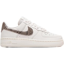 Buty sportowe damskie Nike air force białe płaskie  - zdjęcie produktu