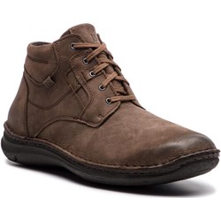 Buty zimowe męskie Josef Seibel sznurowane ze skóry ekologicznej na jesień casual  - zdjęcie produktu