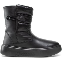 Geox śniegowce damskie casual na platformie z tworzywa sztucznego na zamek  - zdjęcie produktu