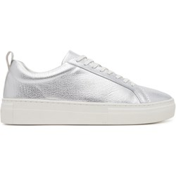 Vagabond Shoemakers buty sportowe damskie sneakersy srebrne płaskie sznurowane  - zdjęcie produktu