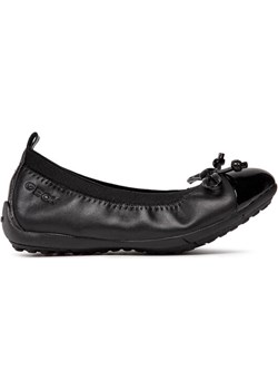 Baleriny GEOX - J Piuma Bal. F J11B0F 03902 C9999 Czarny eobuwie-pl szary balowe - kod rabatowy