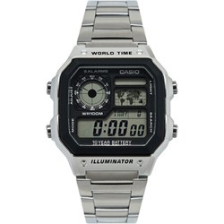 Zegarek srebrny Casio  - zdjęcie produktu