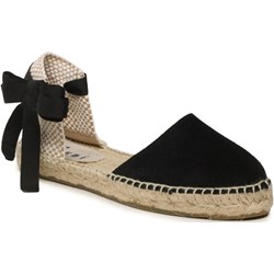 Espadryle damskie Manebi płaskie tkaninowe z klamrą  - zdjęcie produktu