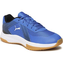 Buty sportowe dziecięce Puma niebieskie sznurowane  - zdjęcie produktu