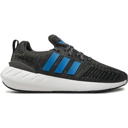 Szare buty sportowe dziecięce Adidas sznurowane  - zdjęcie produktu