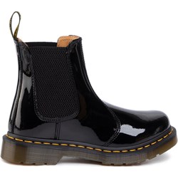 Botki Dr. Martens czarne młodzieżowe na płaskiej podeszwie  - zdjęcie produktu