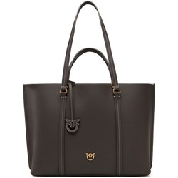 Shopper bag Pinko wakacyjna matowa na ramię  - zdjęcie produktu