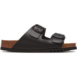 Klapki damskie Scholl czarne płaskie casual  - zdjęcie produktu