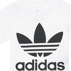 Biały t-shirt chłopięce Adidas  - zdjęcie produktu