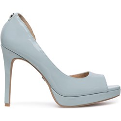 Niebieskie czółenka Nine West bez zapięcia eleganckie  - zdjęcie produktu
