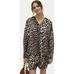 Brązowa koszula damska Vero Moda casualowa  - zdjęcie produktu