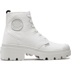 Workery damskie białe Palladium  - zdjęcie produktu