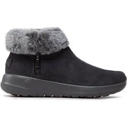 Botki Skechers szare casual na zamek  - zdjęcie produktu