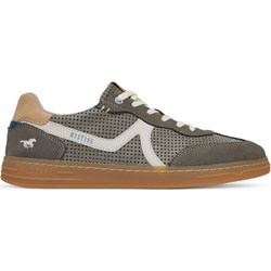 Buty sportowe męskie Mustang sznurowane szare  - zdjęcie produktu