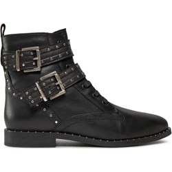 Botki Ted Baker czarne na zamek płaskie casual  - zdjęcie produktu