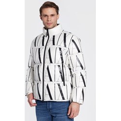 Kurtka męska Armani Exchange na zimę biała  - zdjęcie produktu