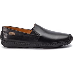 Mokasyny męskie Pikolinos bez zapięcia casual czarne  - zdjęcie produktu
