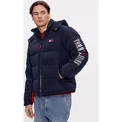 Kurtka męska granatowa Tommy Jeans w stylu młodzieżowym  - zdjęcie produktu
