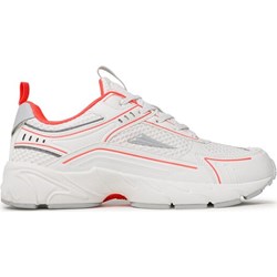 Buty sportowe damskie Fila na wiosnę białe wiązane na płaskiej podeszwie  - zdjęcie produktu