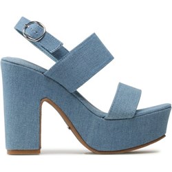 Sandały damskie DeeZee na wysokim obcasie z klamrą  - zdjęcie produktu