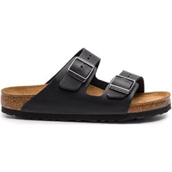 Klapki damskie BIRKENSTOCK czarne z gumy casual  - zdjęcie produktu