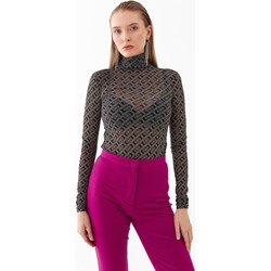 Bluzka damska Pinko z golfem na jesień z długim rękawem casual  - zdjęcie produktu