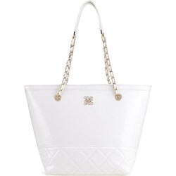 Shopper bag Nine West matowa biała  - zdjęcie produktu