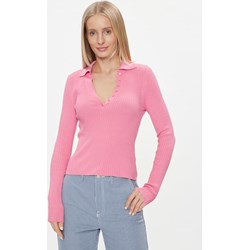 Sweter damski ONLY różowy na zimę  - zdjęcie produktu