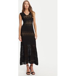 Sukienka Twinset elegancka z okrągłym dekoltem bez rękawów na spacer  - zdjęcie produktu