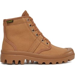 Workery damskie Palladium wiązane płaskie  - zdjęcie produktu