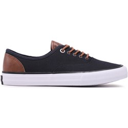 Granatowe trampki męskie Jack & Jones sportowe sznurowane  - zdjęcie produktu