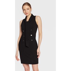 Sukienka DKNY w serek bez rękawów mini na sylwestra  - zdjęcie produktu