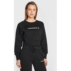 Bluza damska Converse czarna krótka młodzieżowa  - zdjęcie produktu