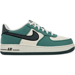 Buty sportowe męskie Nike air force zielone wiązane  - zdjęcie produktu