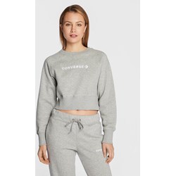 Bluza damska Converse szara krótka casualowa  - zdjęcie produktu