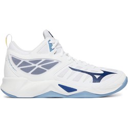 Białe buty sportowe męskie Mizuno sznurowane  - zdjęcie produktu