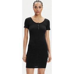 Sukienka czarna Pieces casual dopasowana  - zdjęcie produktu