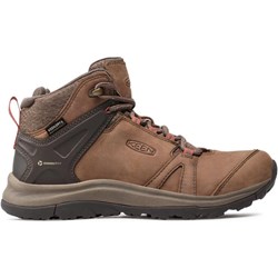 Buty trekkingowe damskie Keen sznurowane sportowe brązowe  - zdjęcie produktu