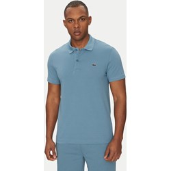 T-shirt męski niebieski Lacoste  - zdjęcie produktu