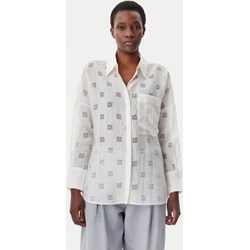 Koszula damska biała Hugo Boss casual  - zdjęcie produktu