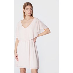 Sukienka Naf Naf mini z dekoltem w serek trapezowa  - zdjęcie produktu
