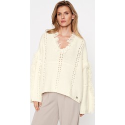 Sweter damski Twinset z dekoltem w serek  - zdjęcie produktu