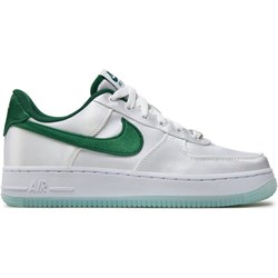 Buty sportowe damskie białe Nike air force sznurowane płaskie  - zdjęcie produktu