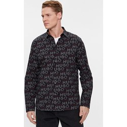Koszula męska Hugo Boss z długimi rękawami w stylu młodzieżowym z klasycznym kołnierzykiem  - zdjęcie produktu